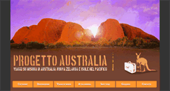 Desktop Screenshot of progettoaustralia.it