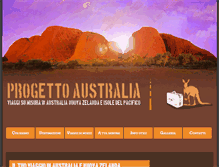 Tablet Screenshot of progettoaustralia.it